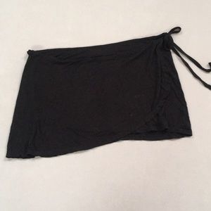 Unity black swim sarong coverup!